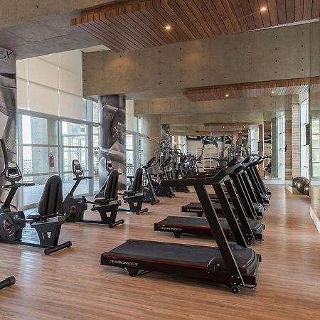 Studio Moderno Em Condominio De Luxo Pe Na Areia サントス エクステリア 写真